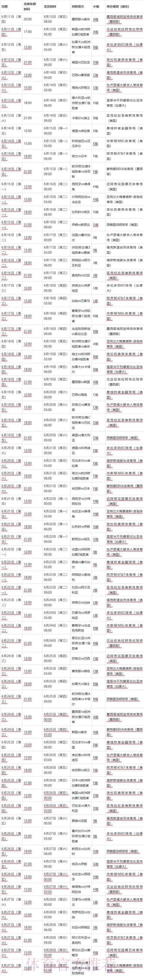 2026世界杯比赛时间靠谱吗 2026世界杯比赛时间靠谱吗